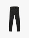 Yüksek Bel Pamuklu Skinny Jean Pantolon - Skinny Jeans