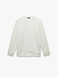 Uzun Kollu Bisiklet Yaka Basic Sweatshirt