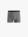 Pamuklu Desenli 3'lü Boxer Seti
