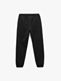 Beli Lastikli Cepli Basic Jogger Eşofman Altı