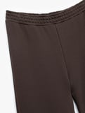 Slim Fit Düz Paça Eşofman Altı
