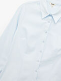 Slim Fit Uzun Kollu Klasik Yaka Poplin Gömlek