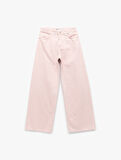 Pamuklu Bol Kesim Geniş Paça Jean Pantolon - Loose Straight Fit Jean