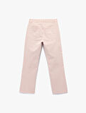 Kesik Paça Basic Denim Pantolon