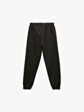 Viskon Karışımlı Cepli Basic Jogger Eşofman Altı