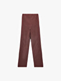 Bürümcük Kumaş Slim Fit Uzun Düz Paça Pantolon