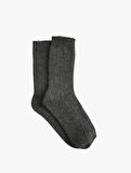 Pamuklu Kalın Soket Çorap