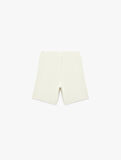 Pamuklu Cep Detayı Fitilli Bermuda Şort