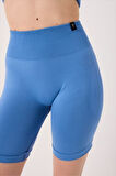 Amara Spor Şort Yüksek Bel Esnek Şekillendirici ve Toparlayıcı Seamless Tayt Kısa Şort