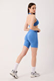 Amara Spor Şort Yüksek Bel Esnek Şekillendirici ve Toparlayıcı Seamless Tayt Kısa Şort