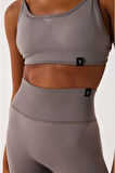 Aura Sporcu Sütyeni Askılı Sırt Detaylı Toparlayıcı Büstiyer Bra