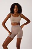 Aura Sporcu Sütyeni Askılı Sırt Detaylı Toparlayıcı Büstiyer Bra