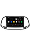 Araç Multimedya Cihazı - 2 32 / Ips 9 Inch Ekran - Navigasyon - Carplay - Fiat Doblo 15-21 - Vsr
