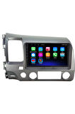 Araç Multimedya Cihazı - 2 32 / Qled 10 Inch Ekran -navigasyon -carplay - Honda Civic 08-11 Fd6 -vsr