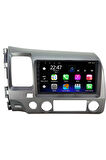 Araç Multimedya Cihazı - 2 32 / Qled 10 Inch Ekran -navigasyon -carplay - Honda Civic 08-11 Fd6 -vsr