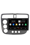 Araç Multimedya Cihazı - 2 32 / Ips 9 Inch Ekran - Navigasyon - Carplay - Honda Vtec 2 02-06 - Vsr