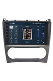 Araç Multimedya Cihazı - 2 32 / Ips 9 Inch Ekran - Navigasyon - Carplay - Mercedes C Class - Vsr