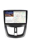 Araç Multimedya Cihazı - 2 32 / Ips 9 Inch Ekran - Navigasyon - Carplay - Peugeot 207 06-10 - Vsr