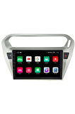 Araç Multimedya Cihazı - 2 32 / Ips 9 Inch Ekran - Navigasyon - Carplay - 301 - C Elysee Gri Uyumlu
