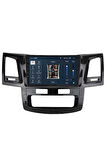 Araç Multimedya Cihazı Uyumlu- 2 32 / Ips 10 Inch Ekran - Navigasyon - Carplay - Hilux - Fortuner