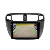 Honda Civic - Araç Multimedya Ekran - 4GB 64GB - IES - Black - 1996 - 2001 - 9 Inch - MYWAY - RED