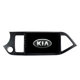 Kia Picanto - Araç Multimedya Ekran - 4GB 64GB - S - Black - 2011 - 2016 - 9 Inch - MYWAY - RED