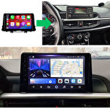 Kia Picanto - Araç Multimedya Ekran - 4GB 64GB - S - Piano Black - 2017 - 2023 - 9 Inch - MYWAY - RED