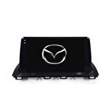 Mazda Mazda 3 - Araç Multimedya Ekran - 4GB 64GB - S - Black - 2014 - 2018 - 9 Inch - MYWAY - RED