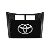 Toyota Yaris - Araç Multimedya Ekran - 4GB 64GB - S - Black - 2005 - 2012 - 9 Inch - MYWAY - RED