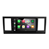 Volkswagen Caravella - Araç Multimedya Ekran - 4GB 64GB - S - Black - 2015 - 2020 - 9 Inch - MYWAY - RED