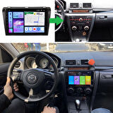 Mazda Mazda 3 - Araç Multimedya Ekran - 4GB 64GB - Old - Black - 2004 - 2009 - 9 Inch - MYWAY
