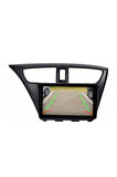 Honda Civic Sport - Araç Multimedya Ekran - 2GB 32GB - Hatchback - Black - 2012 - 2014 - 9 Inch - HI