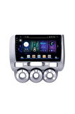 Honda Jazz - Araç Multimedya Ekran - 2GB 32GB - Analog - Silver - 2002 - 2008 - 9 Inch - HIGH SOUND