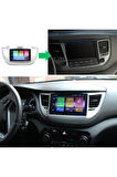 Hyundai Tucson - Araç Multimedya Ekran - 2GB 32GB - S - Silver - 2015 - 2017 - 9 Inch - HIGH SOUND -