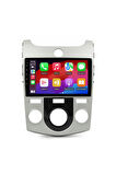 Kia Cerato - Araç Multimedya Ekran - 2GB 32GB - Analog - Silver - 2008 - 2013 - 9 Inch - HIGH SOUND