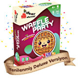 Playever Waffle Party Deluxe, Dikkat, Görsel Algı ve Refleks Geliştiren Kart Oyunu (4-7 Yaş)
