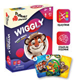 Playever Wiggly Wild Deluxe, Renk ve Sayı Eşleştirme Kart Oyunu (3-6 Yaş)