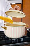Blush Royale Emaye Derin Tencere 5.20 Lt | 24 cm