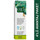 OXİ NATURAL BİTKİ İÇERİKLİ MİNERALLİ DİŞ MACUNU 75 ML. (4'LÜ PAKET)