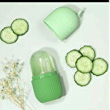 Mucit Home   Silikon Buz Küpü Yüz Masaj Aleti, Cilt Bakımı için Soğuk Terapi Aracı,