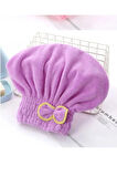 Mucit Home  Saç Kurutma Bonesi,Kafa Havlusu ,Duş Bonesi Mikrofiber Kumaş