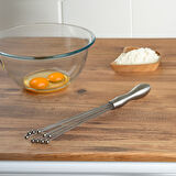 Mucit Home Ayarlanabilir Paslanmaz Çelik Metal Boncuk Top Uçlu Çırpıcı Sos Karıştırıcı Top Uçlu Yumurta Çırpıcı