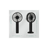 Mucit Home Şarjlı Mini Katlanabilir Masaüstü El Vantilatörü Soğutucu Fan