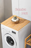 Mucit Home Bambu Kaydırmaz Tabanlı Banyo Paspası/matı 70×45cm