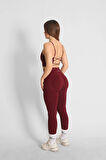NTB Yüksek Bel Dikişsiz Kalça Toparlayıcı Spor Tayt,Fitness, Yoga, Pilates, Antrenman, Seamless