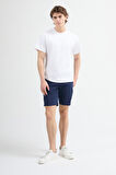 Matias 84001 Regular Fit Beyaz Erkek Basic T-Shirt
