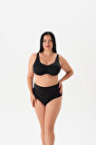 4055BK BALENLİ TOPARLAYICI BİKİNİ TK. Siyah
