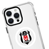 iPhone 13 Beşiktaş Magsafe Logo Şeffaf Telefon Kılıfı