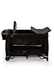 Mcn Comfier Park Yatak Sallanır Cibinlikli Oyun Parkı Beşik 70x110 Cm