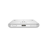 hkm tech MAG LITE Wireless 5.000 mAh 20W MagSafe Uyumlu Manyetik Kablosuz Powerbank, Ultra İnce, Gümüş Renk